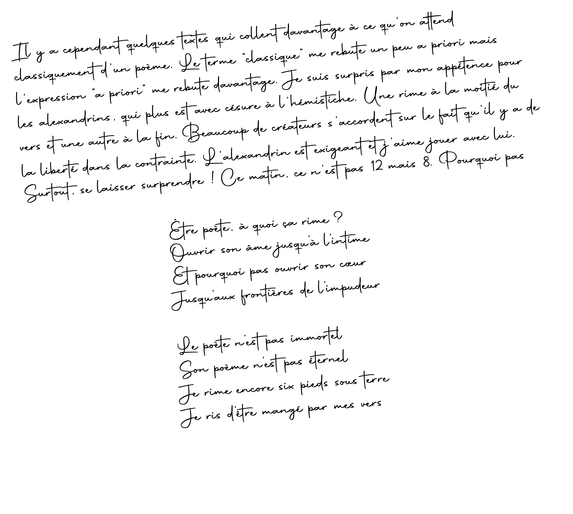 poésie 2